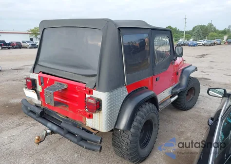 1995 Jeep Wrangler / Yj Se from USA, damaged, VIN 1J4FY29S1SP317115